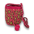 Original Braided Mini Triangles Pink Me With Strap