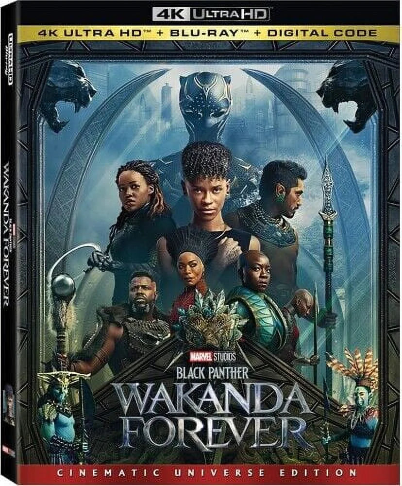 Wakanda [New With Blu-Ray, Forever Blu-ray] 4K Mastering UHD Panther: Black 4K