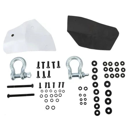 Bar 2012 Chevy Front 2011 Packages 2007-2013 Winch for 2009 D-Rings Coated Steel Silverado 2010 Bumper Powder Push -2 Plate 2008 Kojem w/ 1500 Fit