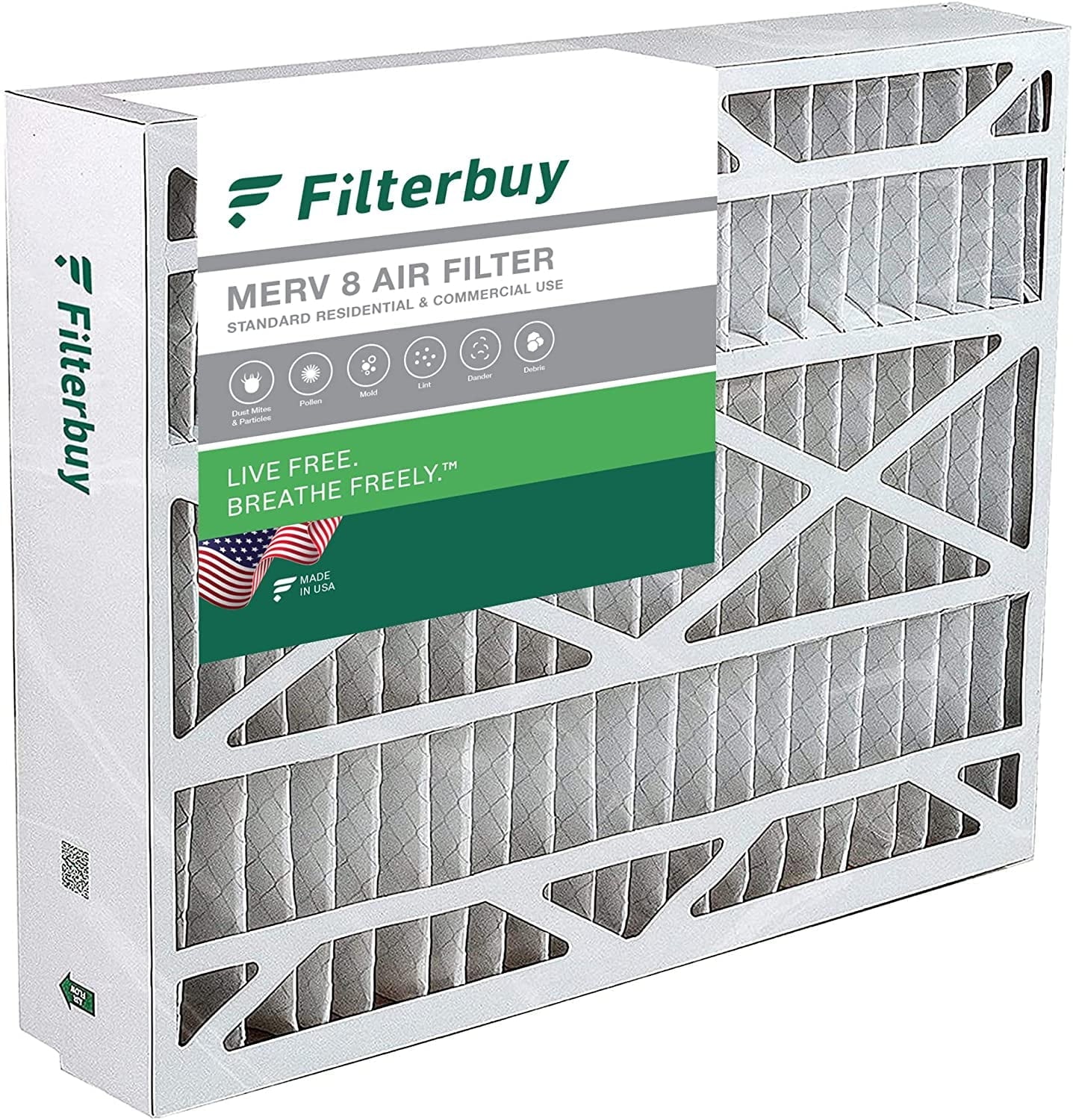 Pleated Filters Filterbuy Air & MERV (1-Pack) BDP, AC Night, and 20x23x5 Bryant, Payne HVAC 8 for Furnace Day Carrier,