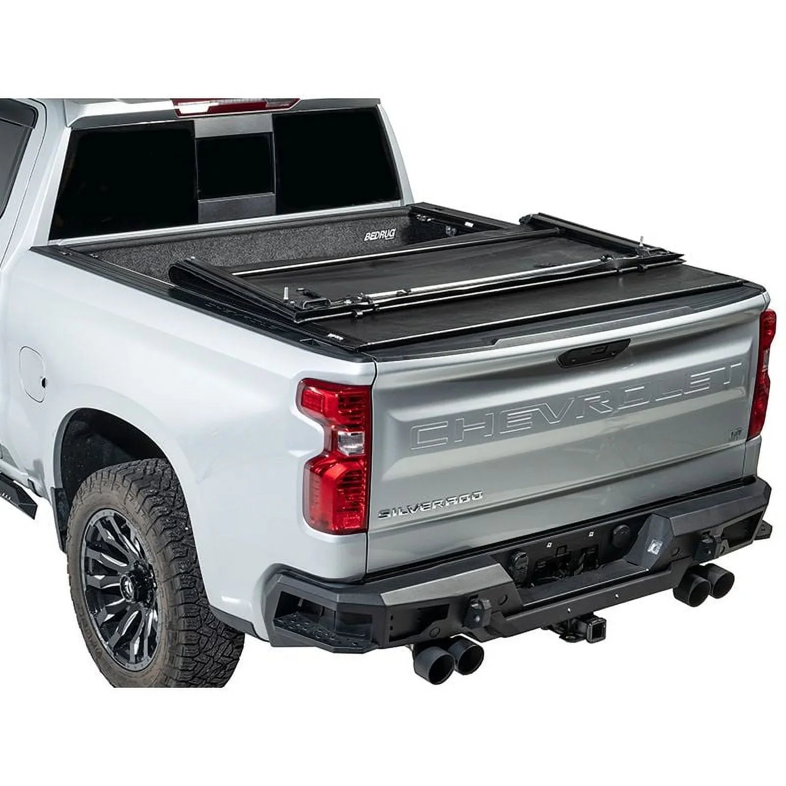 (96") Bed 708801 W/O Truck Deuce 2008-2015 8' Titan Nissan | W/ | Truxedo Or Compatible with Tonneau Track Bed System Hybrid Cover
