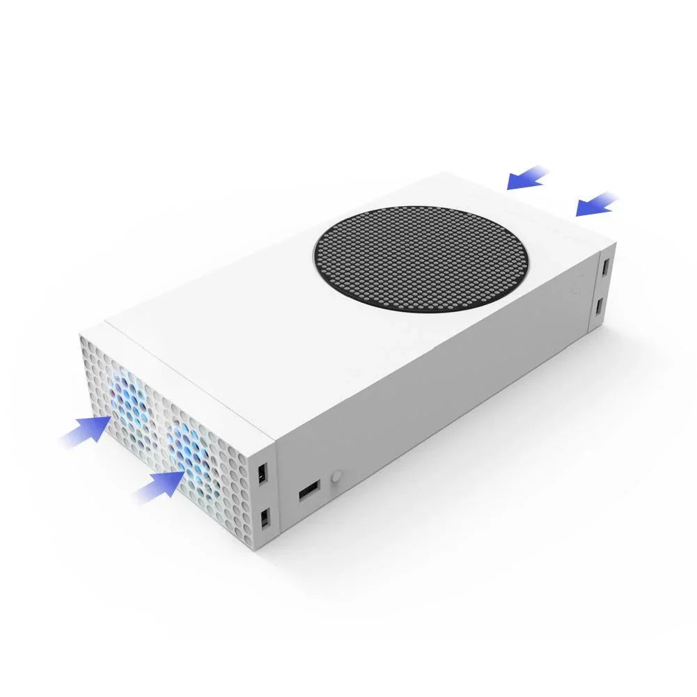 Series in Holder x Cooler 1.18 Console External 1 3 Xbox Speeds 3 9.53 2 S Functions inches Ports Fans Stand for USB Vertical 3.54 x
