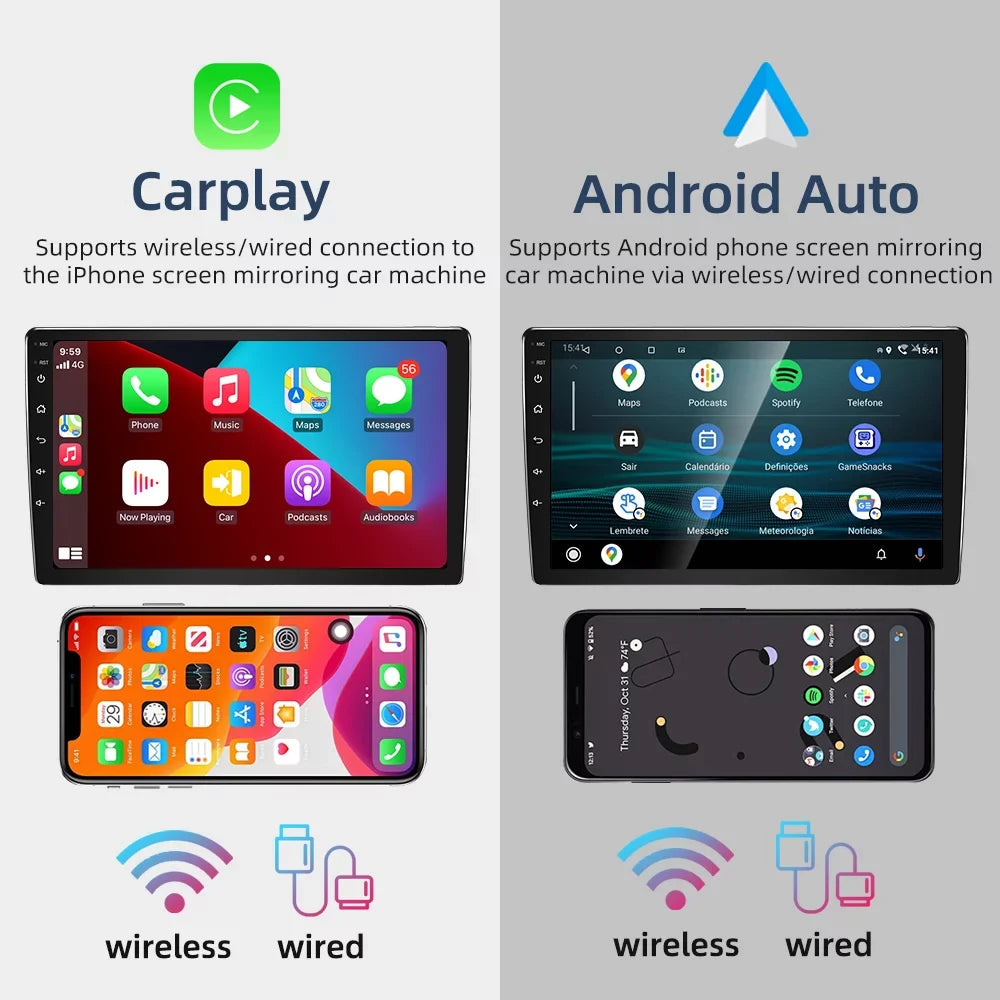 JMANCE Mazda & Car inch Stereo 2010-2013 Compatible 3 Auto CarPlay 9 Receiver, Android with Radio with camera backup Car
