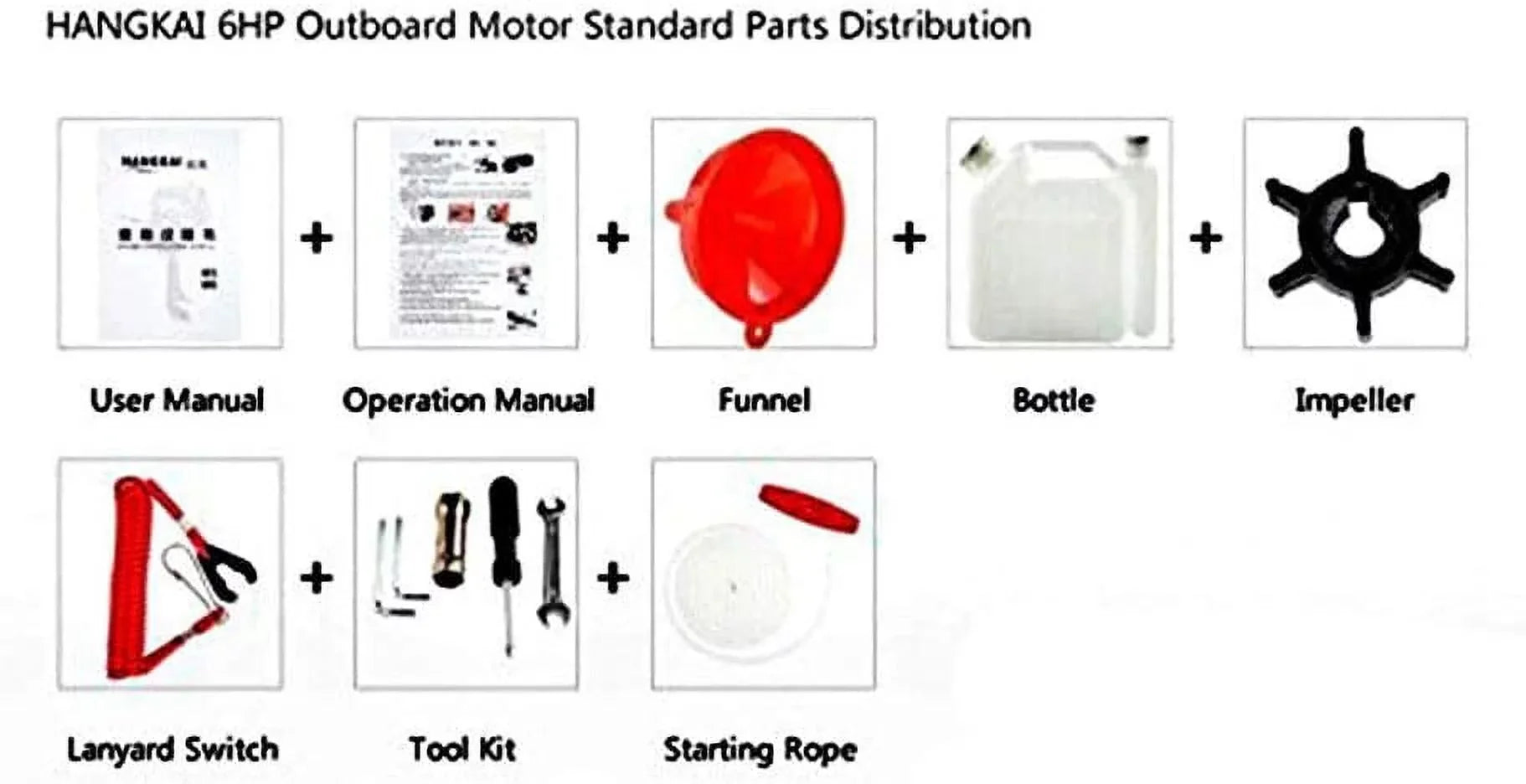 CDI Boat Fishing Inflatable Durable Cast liquid System Moto Cooling 6HP 2-Stroke Construction Outboard Aluminum Engine FETCOI
