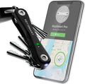 w Holder Key Pro Key Technology, - Smart & Flashlight Bluetooth EDC Key Compact Tile Trackable