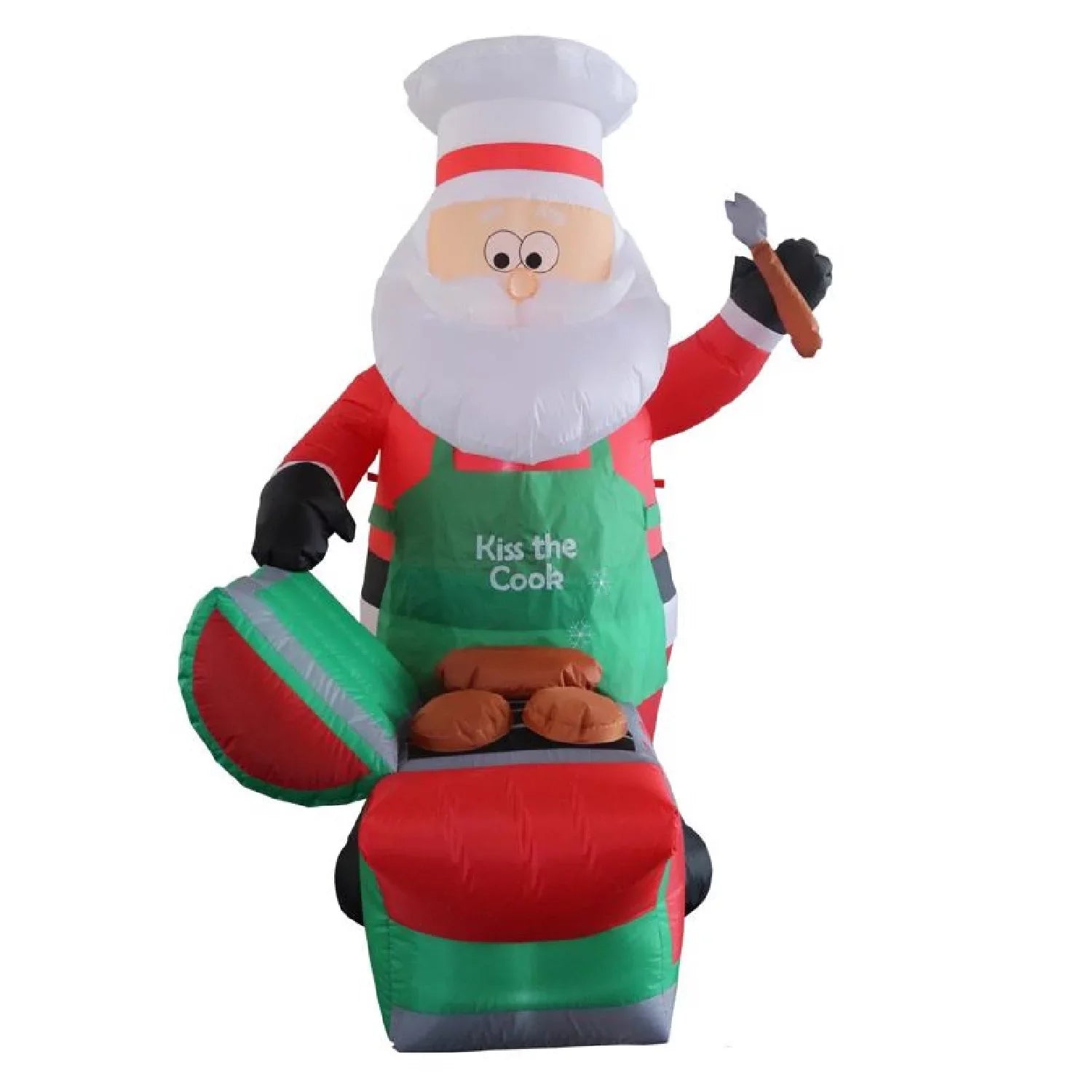 Santa Barbequing Celebrations 9080574 6 ft. Inflatable