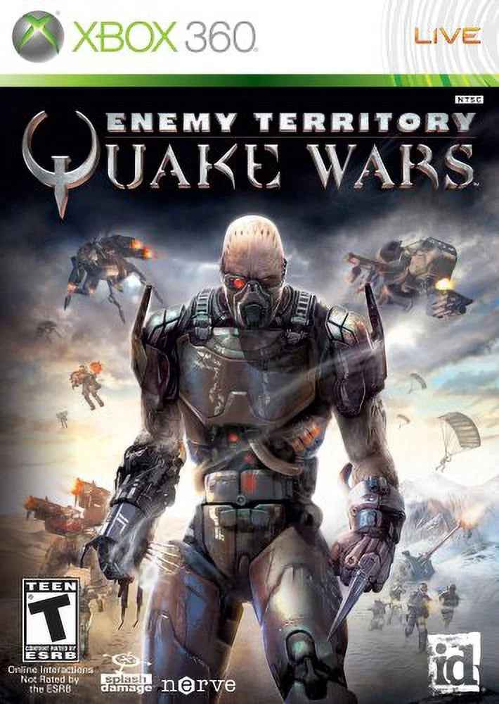 Quake Gaming Wars Battlefield Unleashed: on Xbox 360 Enemy the Xbox Action 360 - Territory: Conquer -