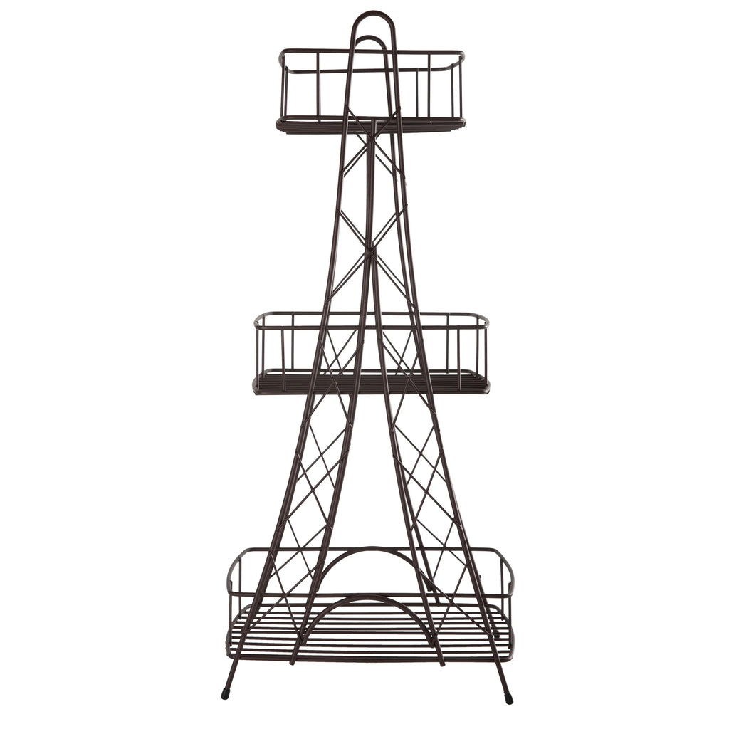 Eiffel 7"x Spa Collection 11"x Tower H Tier Tower, Ville Paris Lumieres Des 3 24.8" ELLE