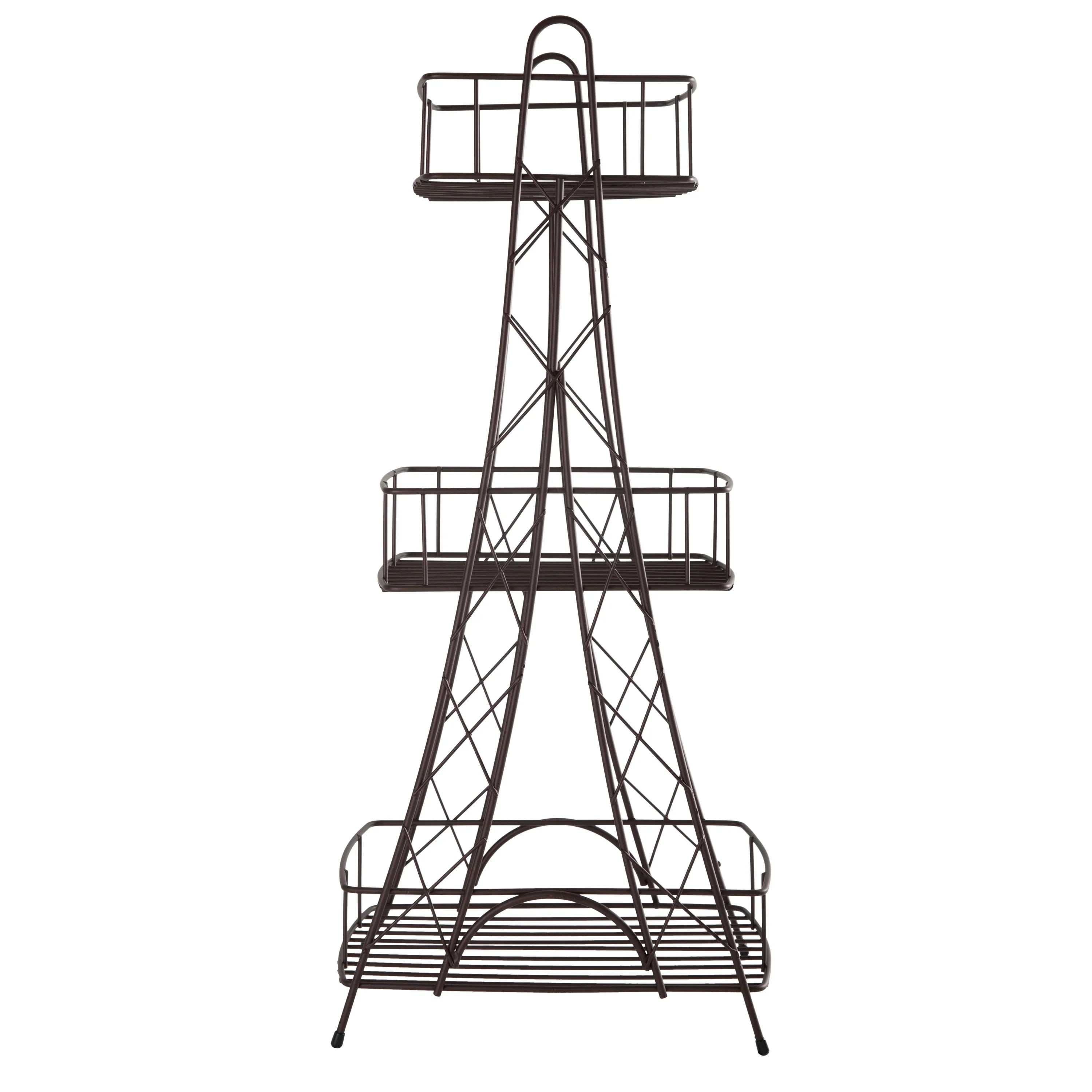 Eiffel 7"x Spa Collection 11"x Tower H Tier Tower, Ville Paris Lumieres Des 3 24.8" ELLE