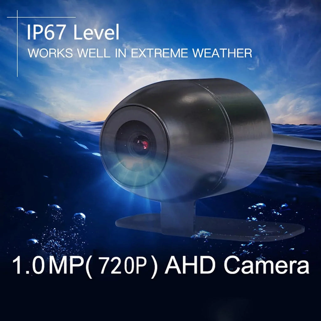 and Video 1 Recording Support 1080P+720P Accessories HD Channel 1080P) Camera Front 1MP Recording Rear (720P) Cam Motorcycle Dash Angle Camera with 120° Function (Only Wide AHD Motorcycle