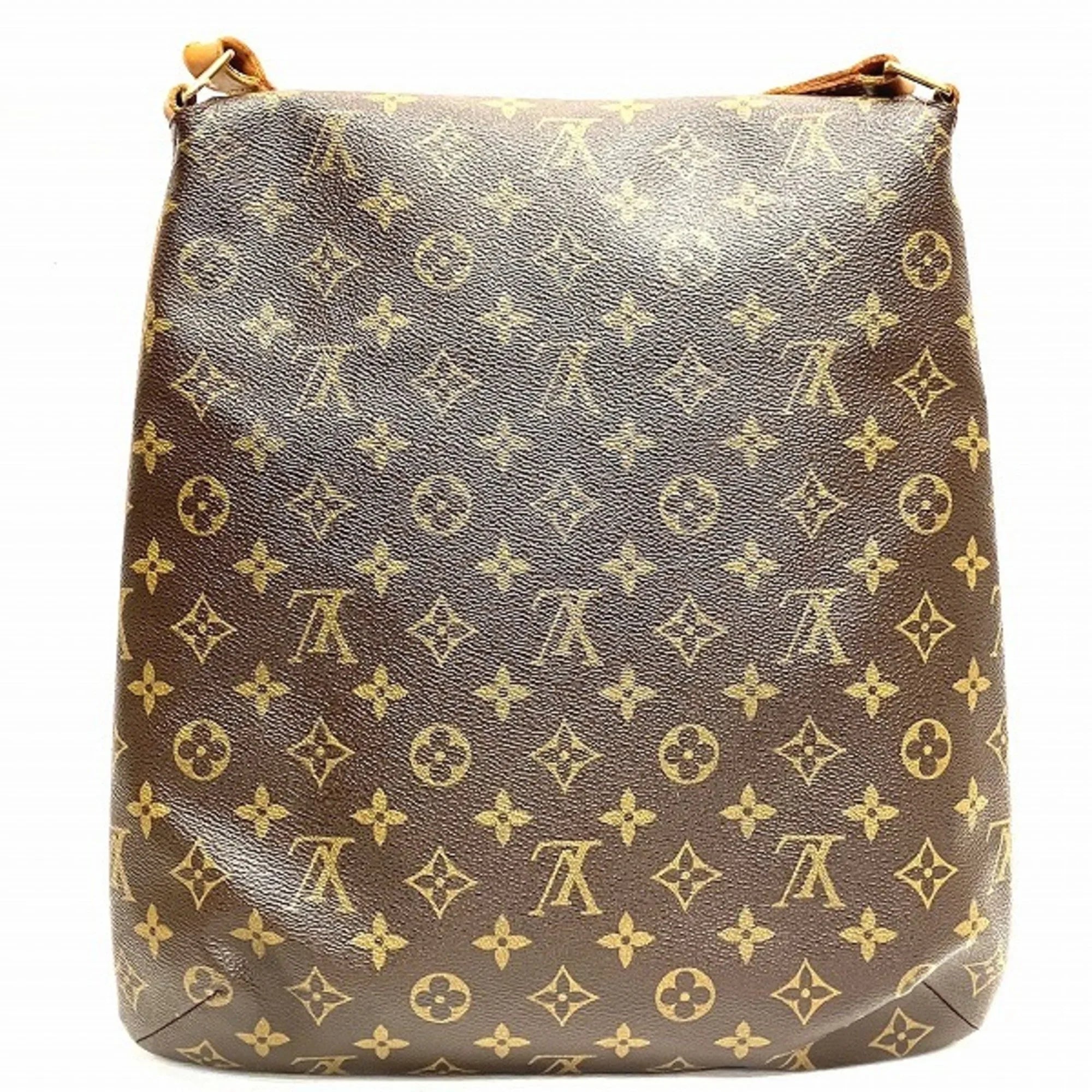 Monogram (Fair) Shoulder Women Pre-Owned M51256 Men Musette Bag