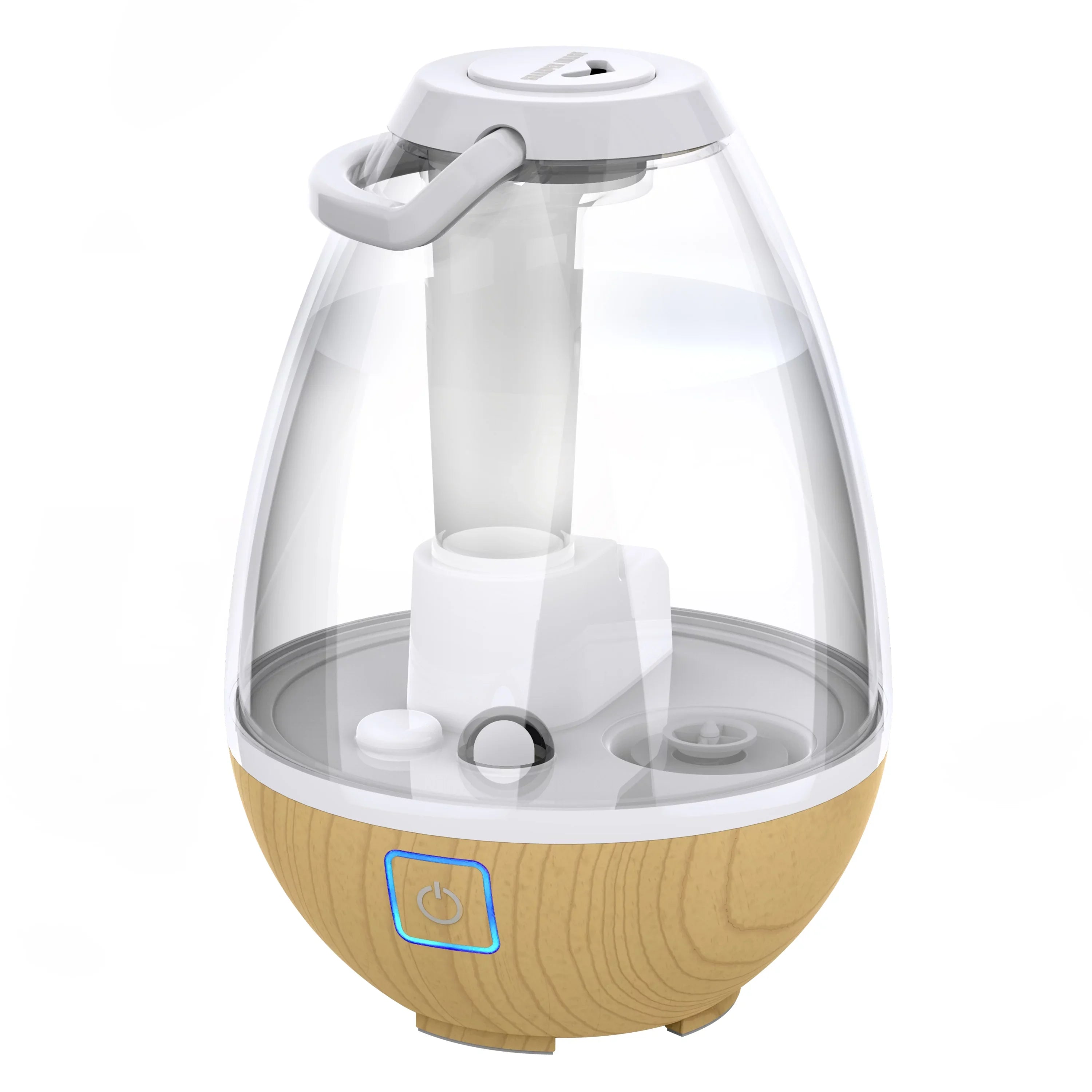 0.4 Woodgrain Gallon Sharper Light Mist Ash (New) Ultrasonic Humidifier, Image Cool