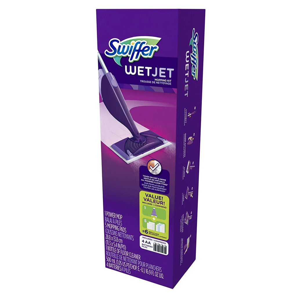 Spray WetJet Mop Starter fl Swiffer oz Kit, 16.9