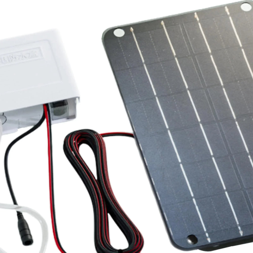 Oxygenator Air Powered Silent Pump,Aquarium Pond Air simhoa Pond Hydroponics Solar Pump Aerator Solar Eco Friendly,6V Pump for Solar
