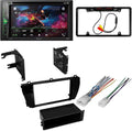 Pioneer Digital W/ Bluetooth/Backup Media Camera/Install Double AVH-241EX 6.2" AM/FM for Corolla Kit/in-Dash W/Grey DVD/CD Dash KIT4936 with Touchscreen 2014-2016 Car Receiver Bundle DIN Stereo