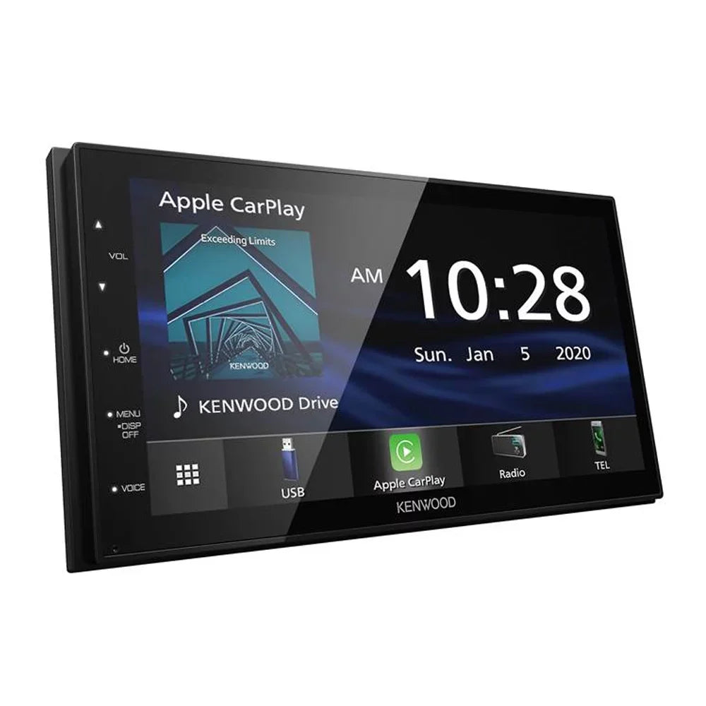 View Universal Rear Camera and Kenwood New Multimedia CMOS-130 Receiver DMX4707S