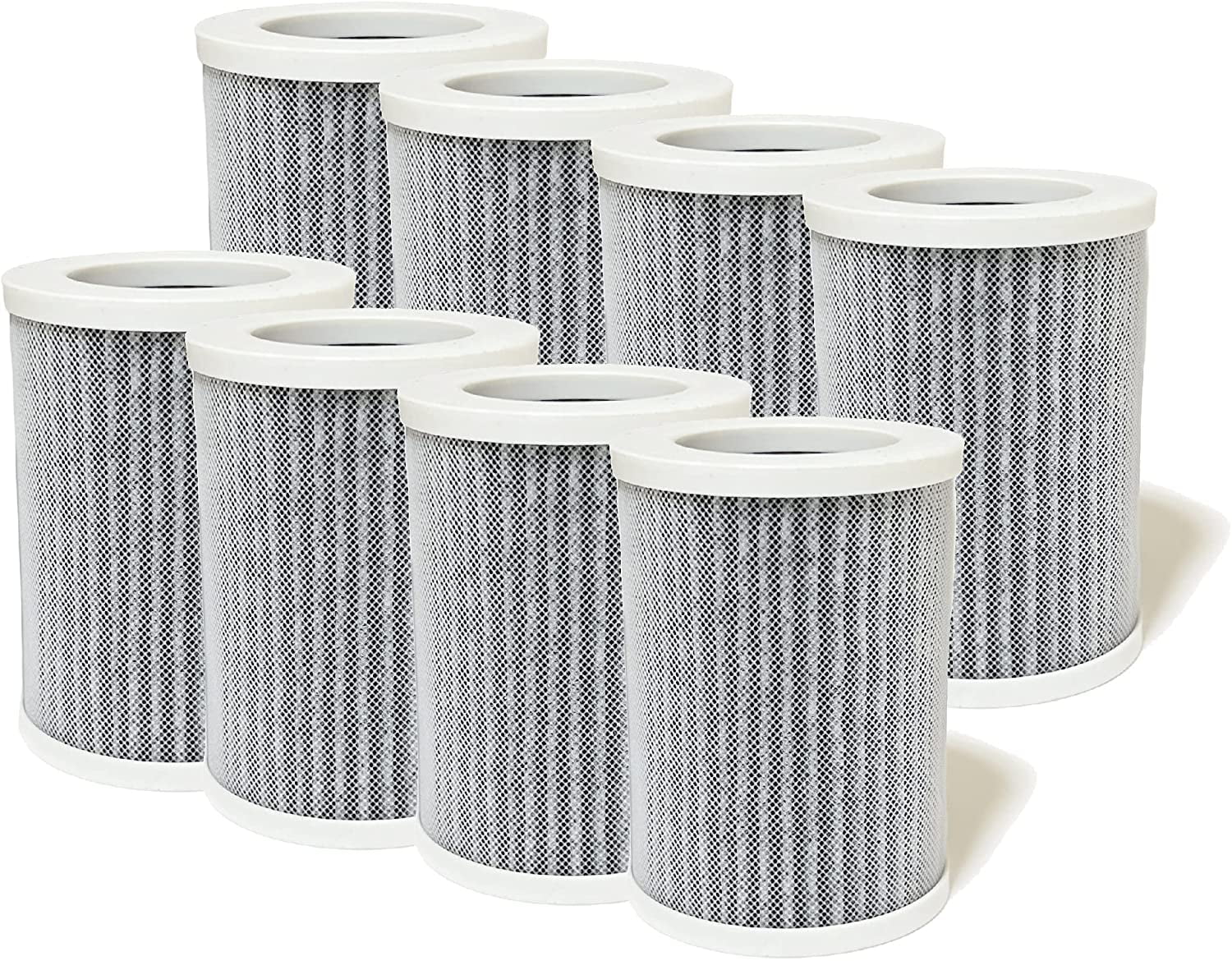 with Carbon Purezone Mini (PEPERSAP), 3-in-1 with Compatible Filters Packs True Replacement Pure Activated Purifier Air HEPA Enrichment Portable 8
