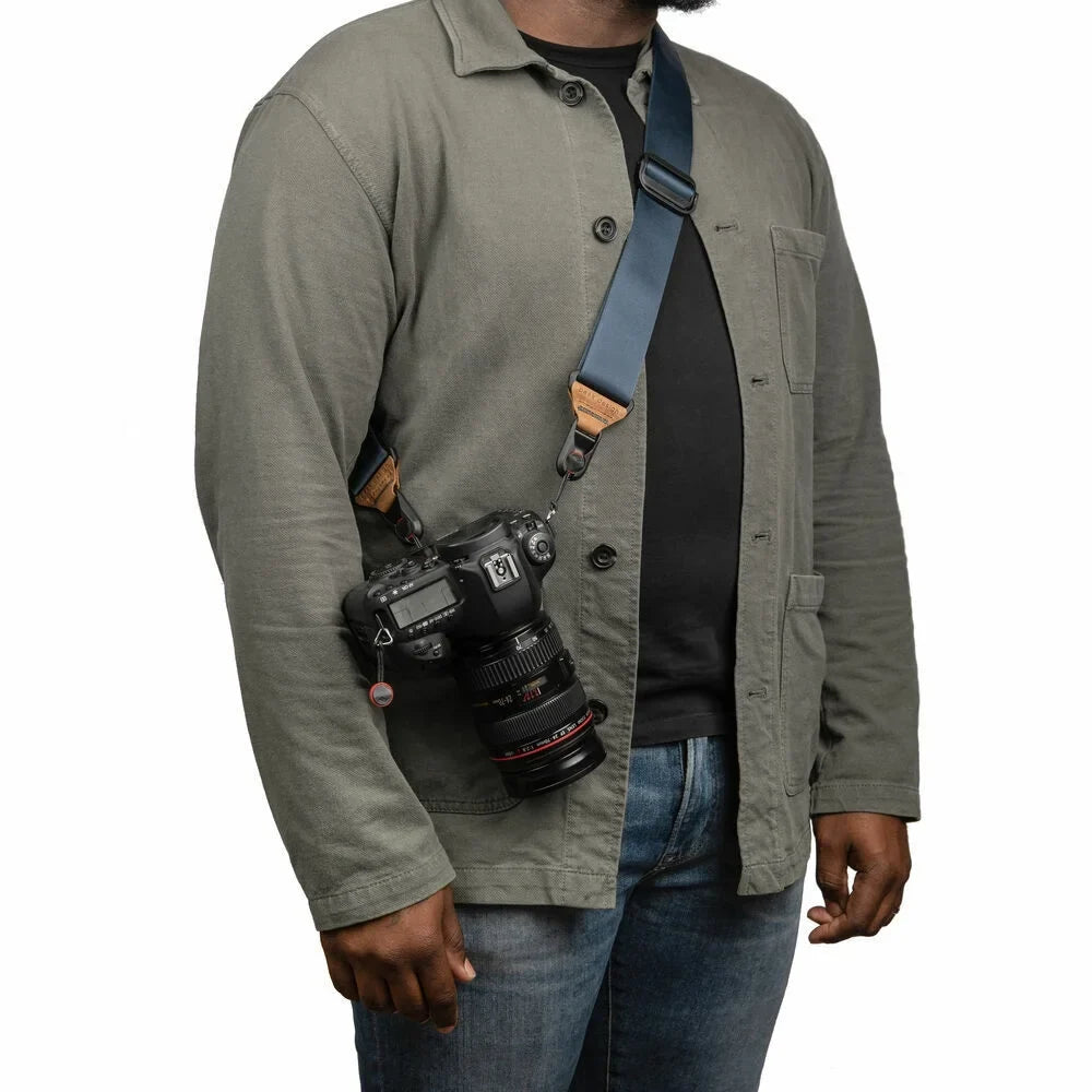 SL-MN-3 Design Camera Strap (Midnight) Slide Peak