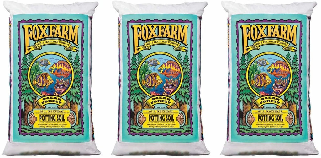 ft Potting Ocean Forest Soil, of 3) 1.5 (Pack cu FoxFarm
