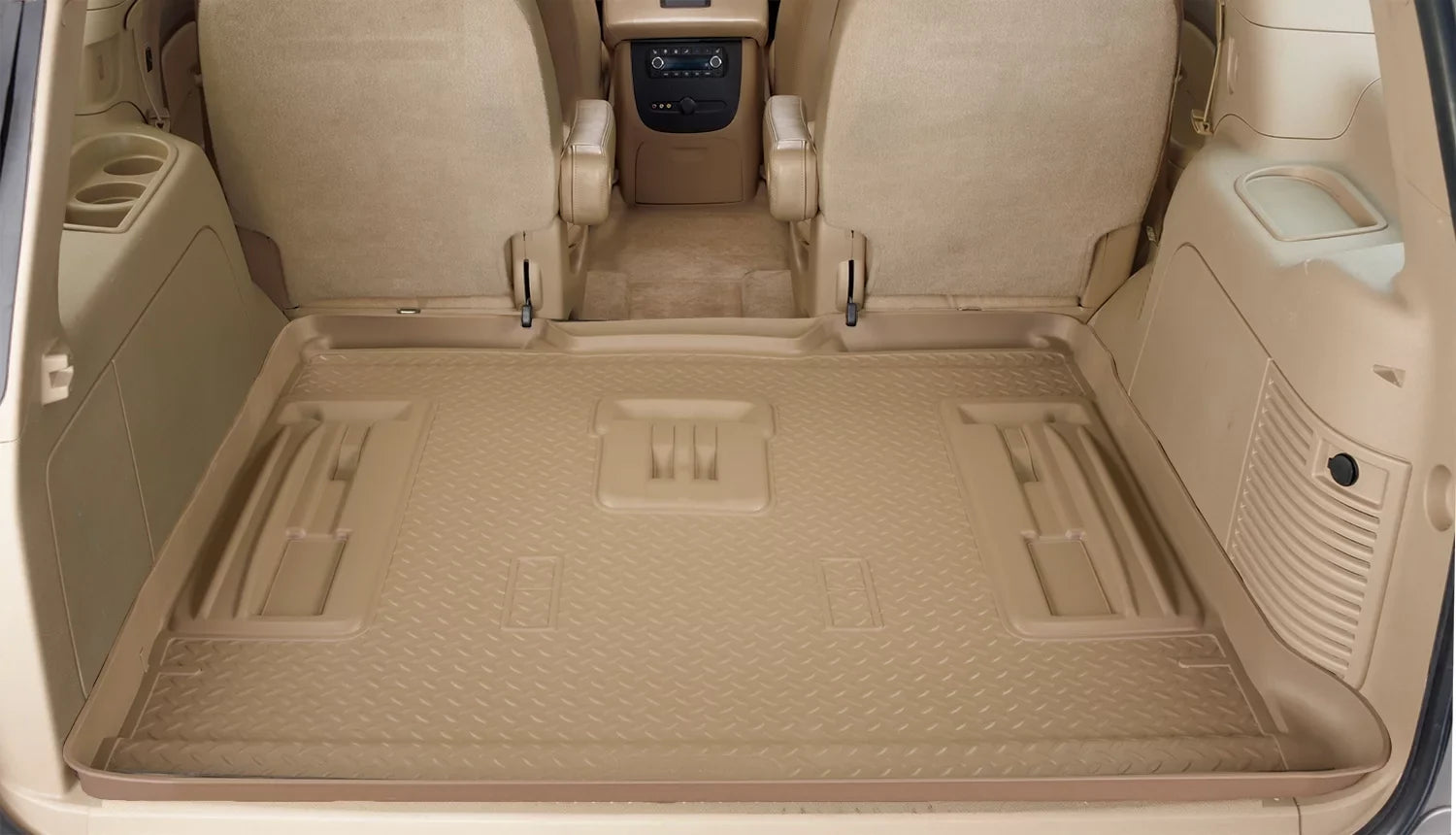 by Double RealTruck Classic Cargo Series with area Cargo Stack Liner 4Runner Tray Husky Black option with 2003-2009 Compatible Cargo design