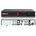 4CH Plug High Home 1080P Recorder kit Monitoring CCTV P2P System office Definition Video AHDAnalogTVICVI/ for Full (NO KKmoon Remote DVR Digital Phone DVR HDD)