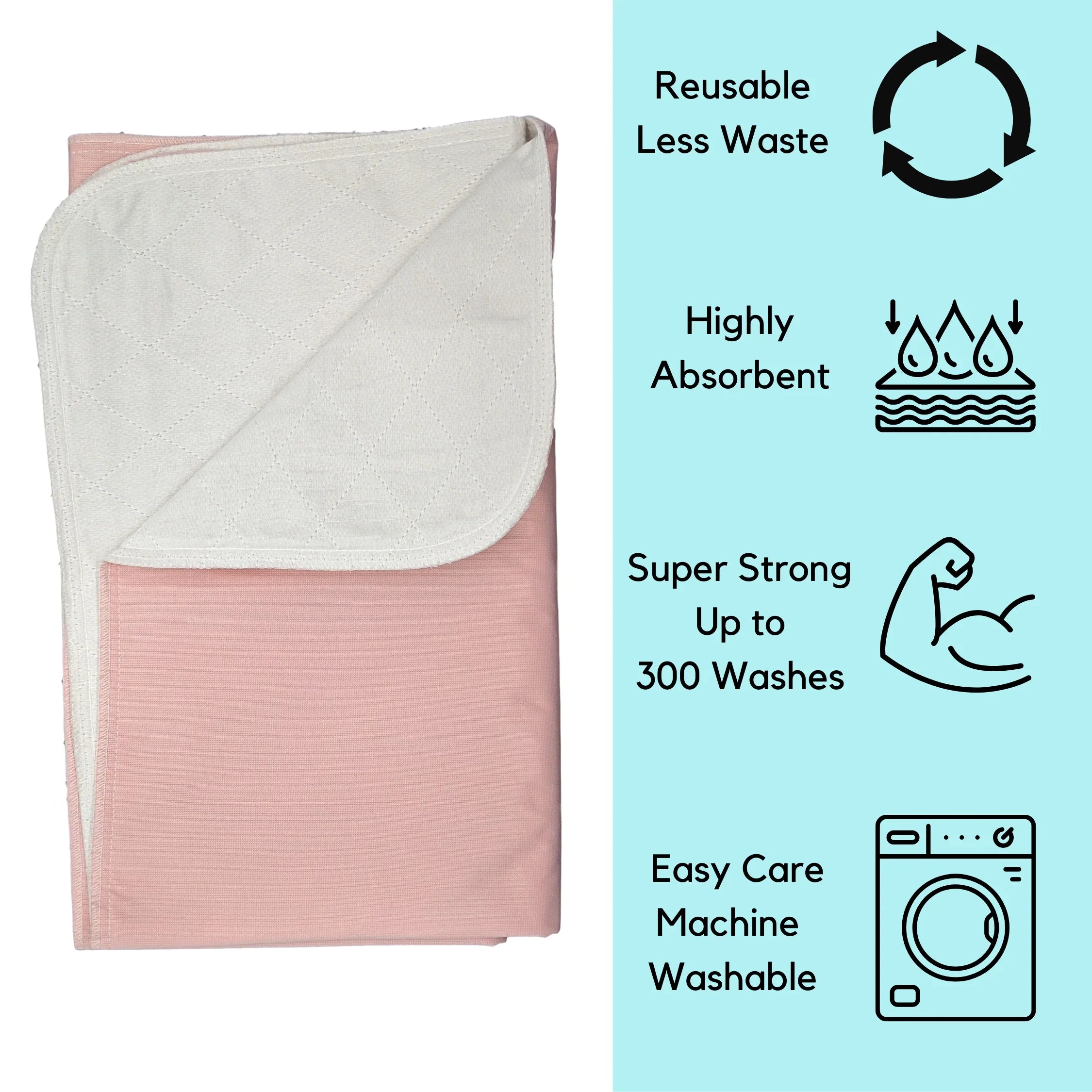 Pad Washable 36 - Pack Urinary x 34 4 Absorbent Incontinence Underpad Protection Bed
