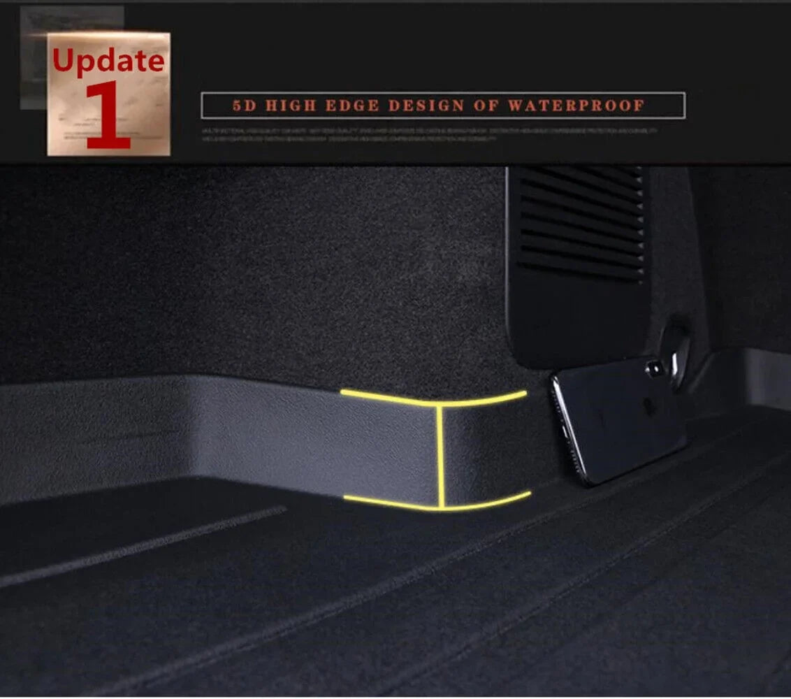 to Mats Camry 2013-2017 Carpets Easy for Cargo Clean TPO Liner Trunk