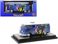 Van Machines to Sons" w/White 1/24 M2 Diecast Ltd Model by Top "Maui Volkswagen Metallic pcs 1960 Ed Car and Blue Delivery 6550
