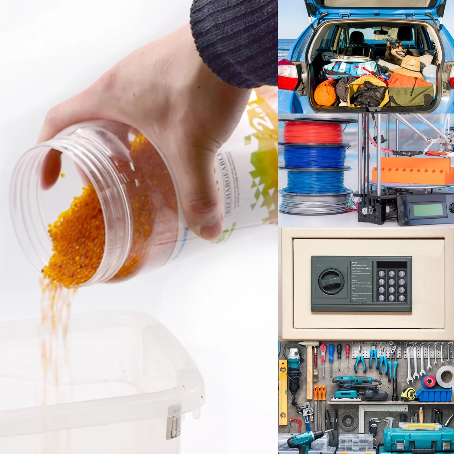 Indicating Desiccant Storage, Orange Silica Dark Wisesorb for 12LBS Desiccant Orange Gel Silica Premium Drying Dehumidifier Indicating Gel Beads, Reusable to Silica Green,