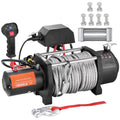 lb 12V Remote Capacity IP67 Winch, Steel BENTISM Electric Winch, Rope Handheld Winch 85ft Load Wireless ATV with 18,000