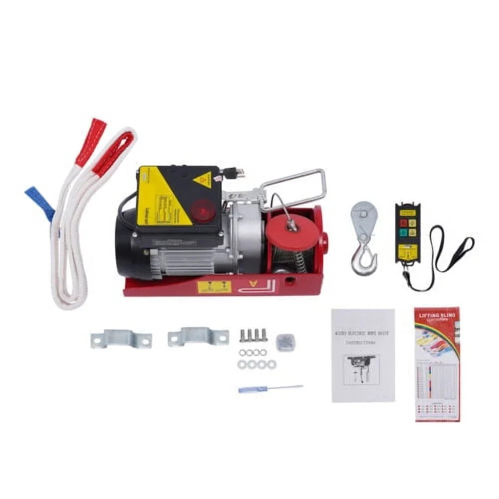 Control Wireless Professional Remote Crane Winch With Hoist LBS Electric 440