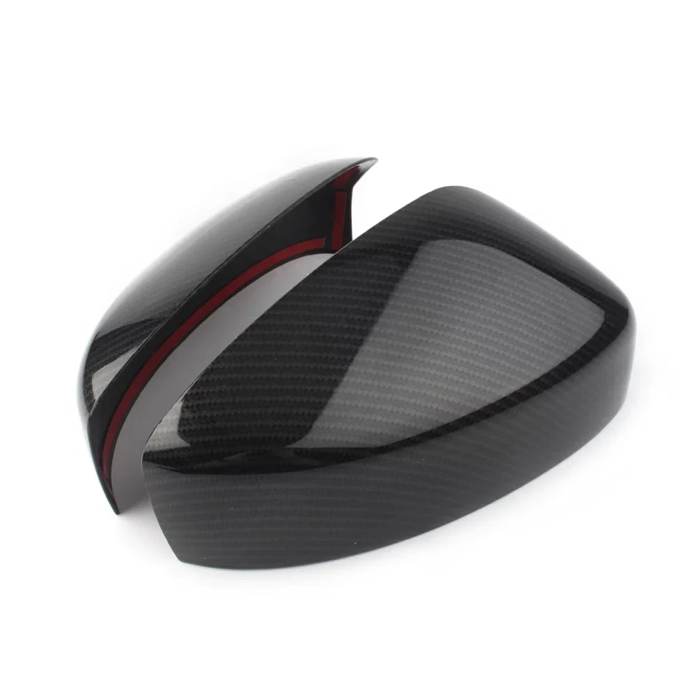 Fiber Carbon Mirror Car View CX-5 2017 Mazda 2Pcs BFY Styling Rearview 2019 Rear 2018 Cover Trim ABS For