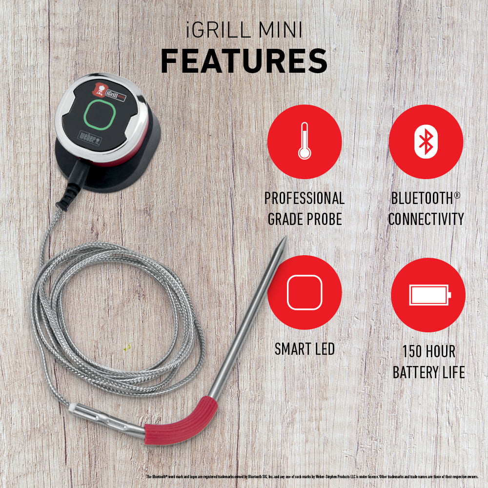 iGrill Thermometer Weber Mini App-Connected
