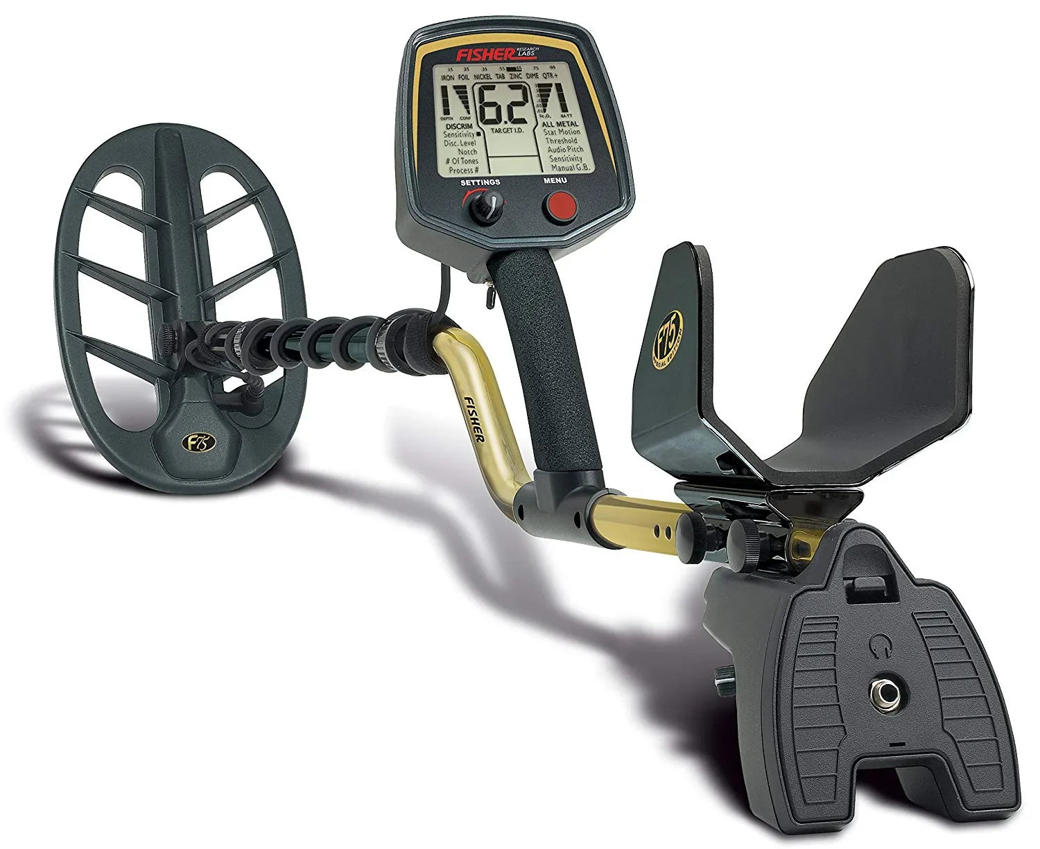 Advanced Labs Target Fisher and F75 Audio Research Detector Metal Visual ID