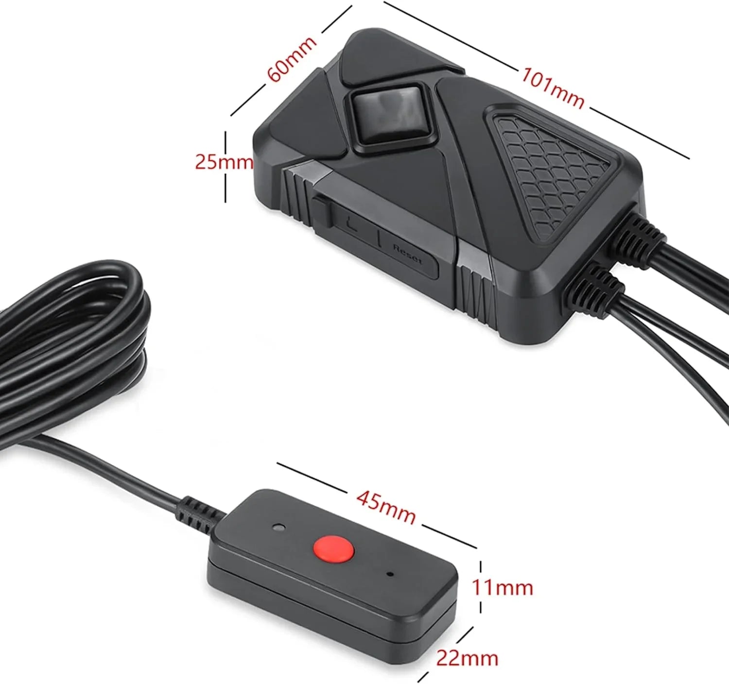 and Video 1 Recording Support 1080P+720P Accessories HD Channel 1080P) Camera Front 1MP Recording Rear (720P) Cam Motorcycle Dash Angle Camera with 120° Function (Only Wide AHD Motorcycle