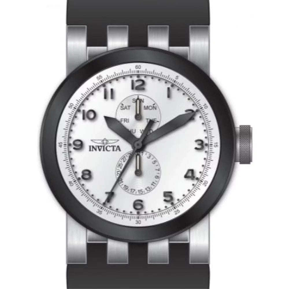 DNA Quartz Invicta Dial 31785 Antique Watch Silver Men's