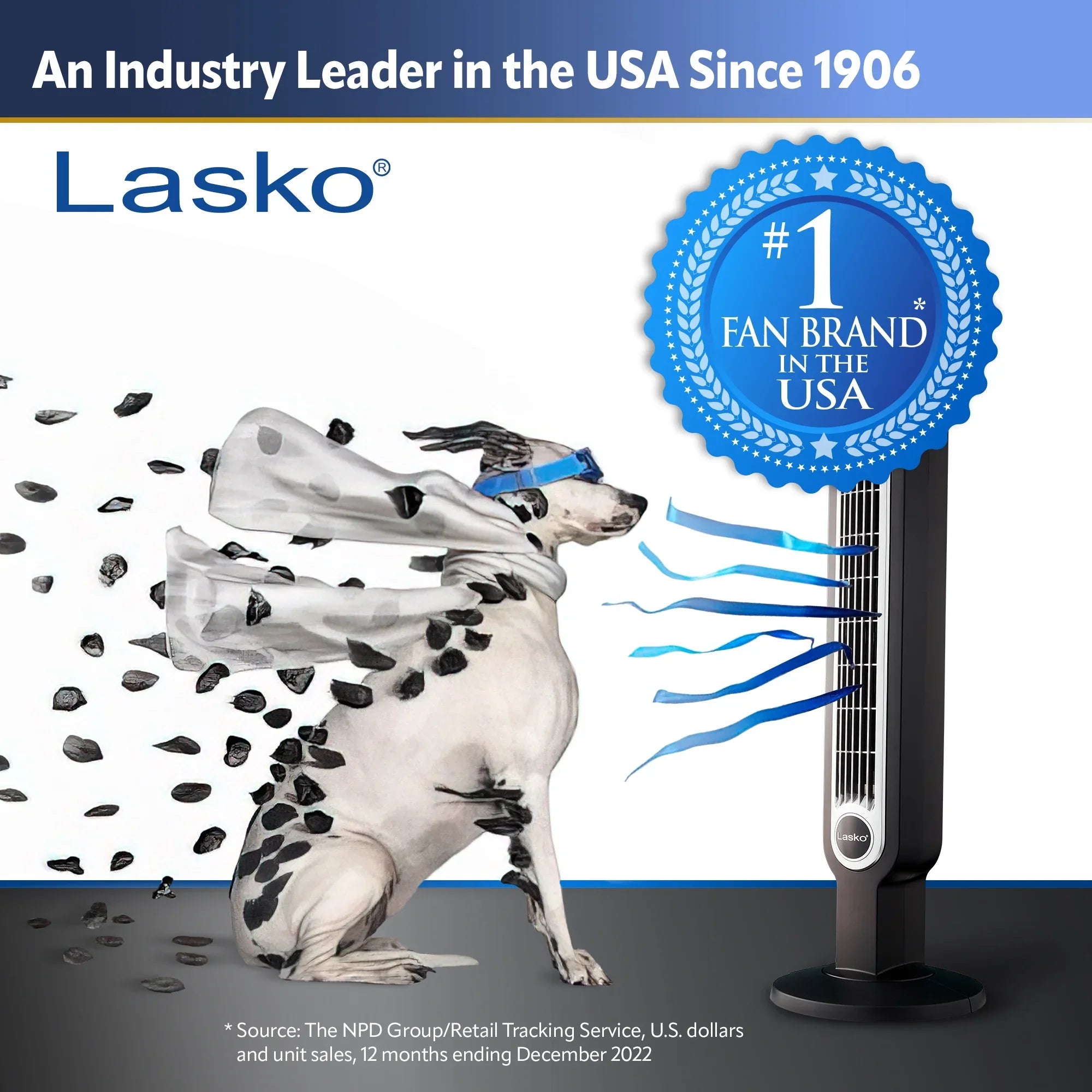 4-Speed with New Black/Silver, T38415, Hybrid Control, Remote 38" Timer, Fan Tower Lasko