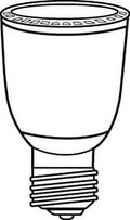HALCO PAR16FL6/830/W/LED for Replacement 6 Pieces