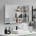 Reflections Mirror Medicine Cabinet Elegant Double Door