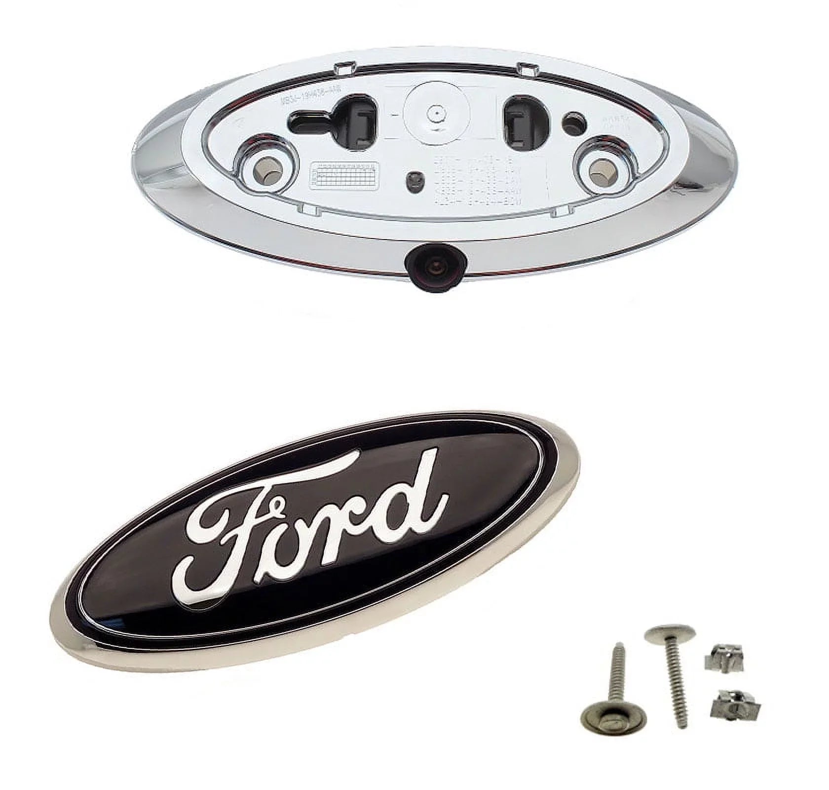 F150, emblem Camera Replacement and Kit Play & Plug 2008-2014 Includes housing For