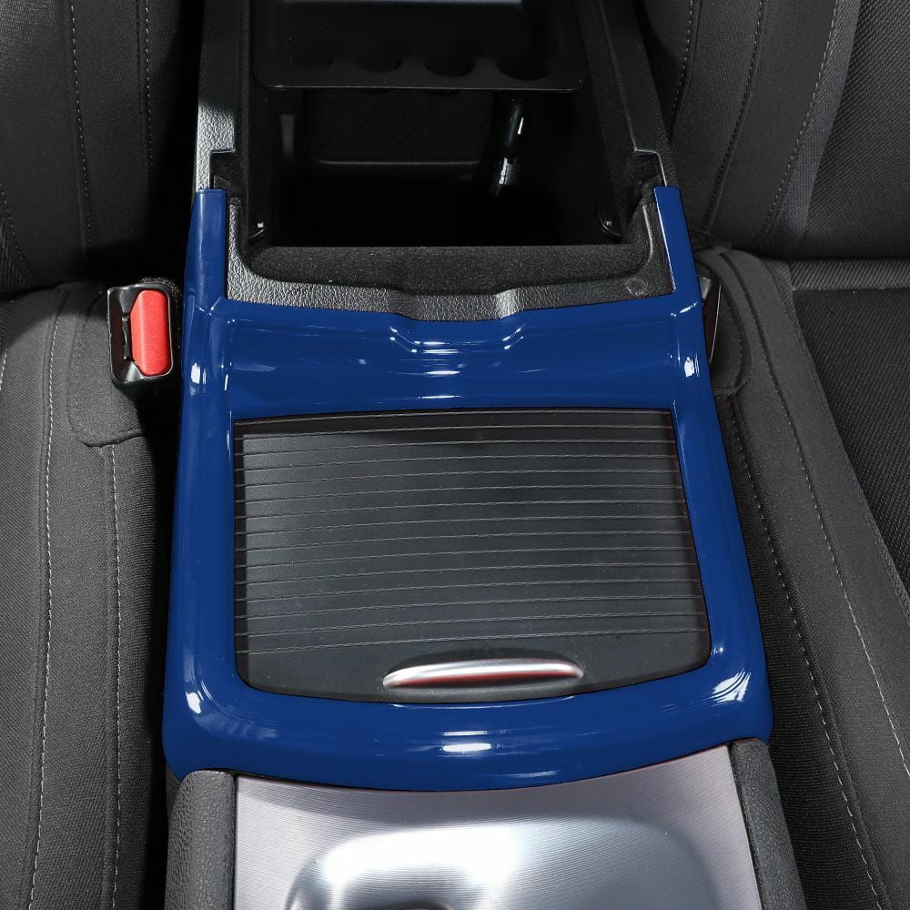 Holder Panel Teledu Central Console Trim Blue + Cover Inner Cup