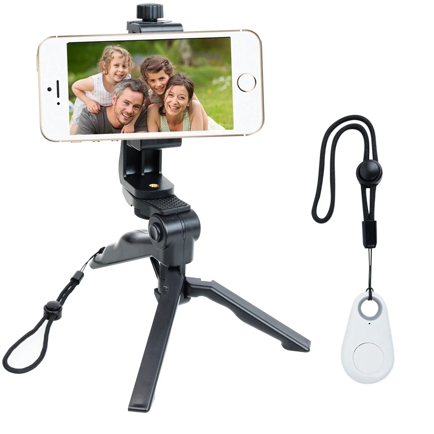 S9 iPhone Remote Mini 5S Selfie Control Air Edge 5C Wireless with 6s+ S10 8 Video XR X iPad Galaxy S5 Camera 6 Shutter Foto&Tech Release (White) XS 11 8+ 10 7+ HTC Compatible Smartphone 4in1 7