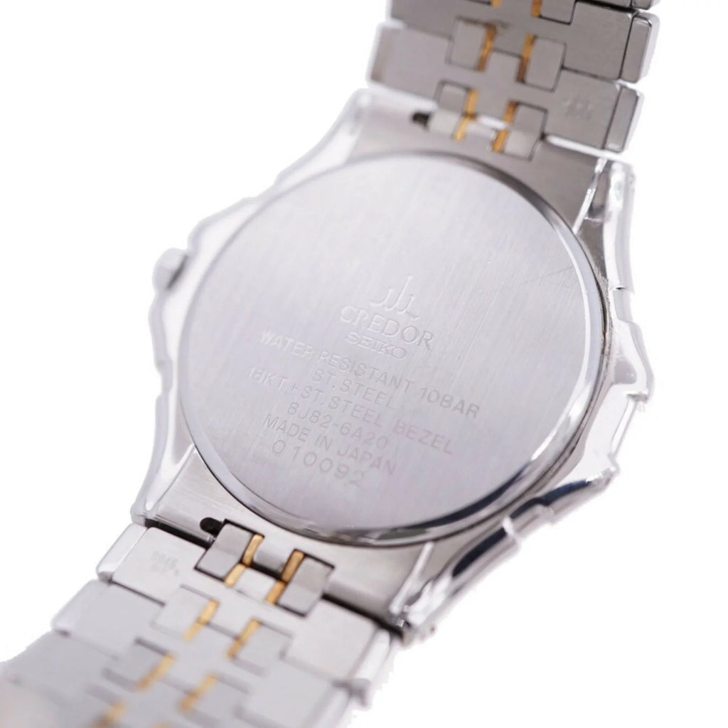 Pacific (Fair) silver/gold K18/SS watch 8J82-6A20 Seiko Credor Pre-Owned quartz