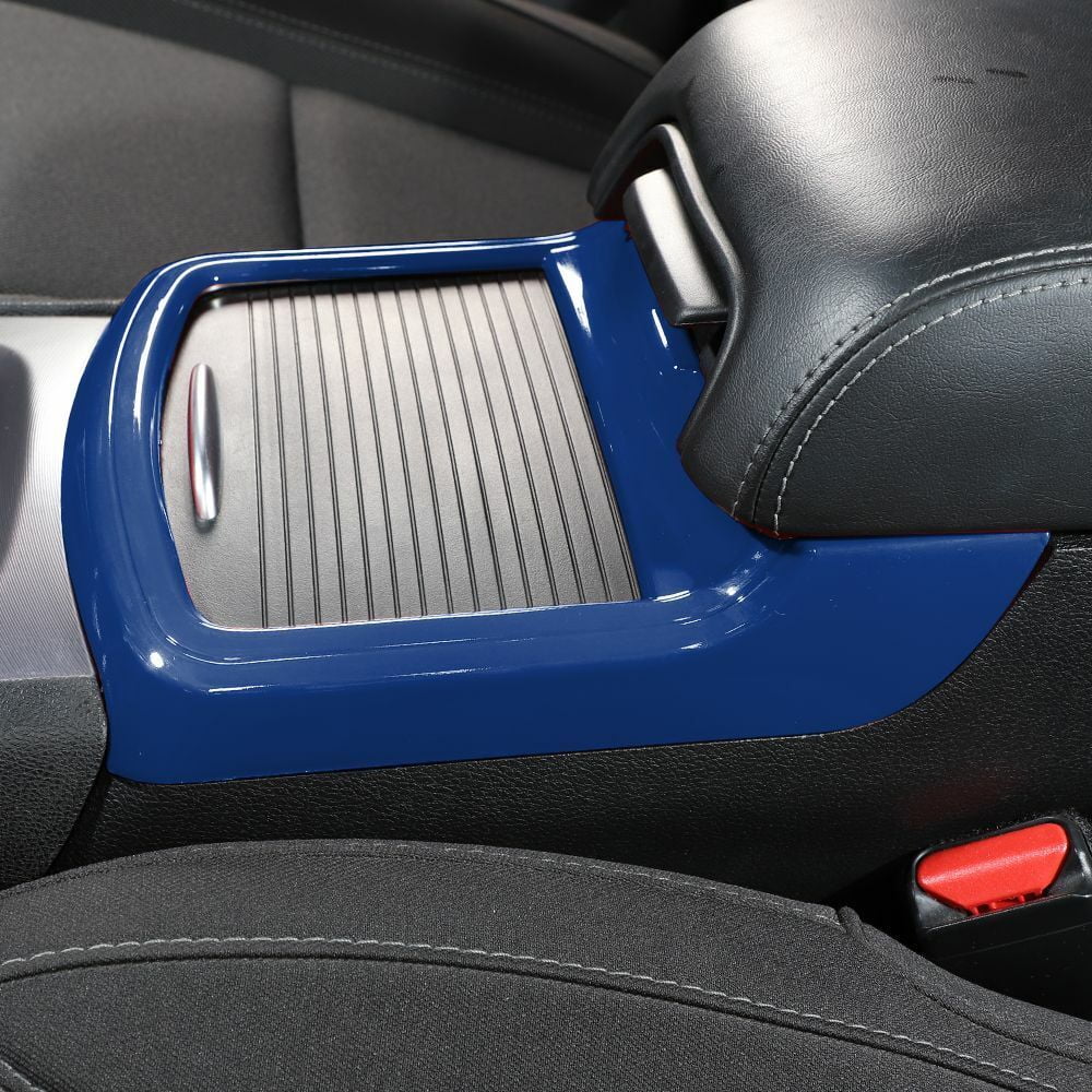 Holder Panel Teledu Central Console Trim Blue + Cover Inner Cup