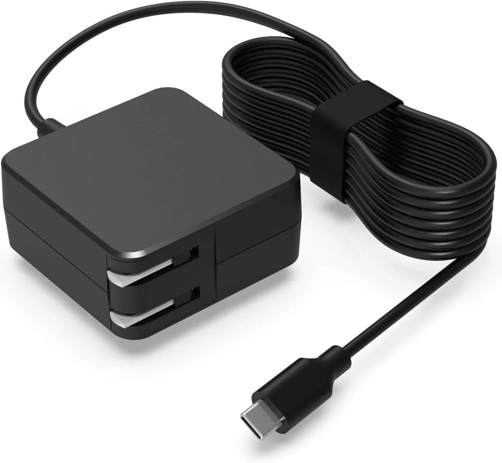 Guy-Tech Power Charger Cord 12-f015nr with x2 65W Compatible 12-f014dx Adapter HP USB-C Ac Chromebook