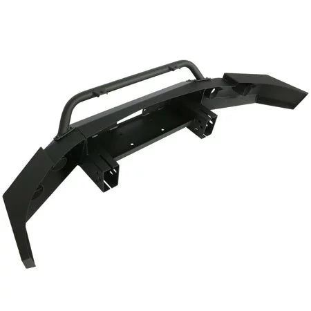 Bar 2012 Chevy Front 2011 Packages 2007-2013 Winch for 2009 D-Rings Coated Steel Silverado 2010 Bumper Powder Push -2 Plate 2008 Kojem w/ 1500 Fit