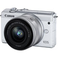 15-45mm (White) with Camera 3700C009 EOS M200 Mirrorless Canon Digital Lens