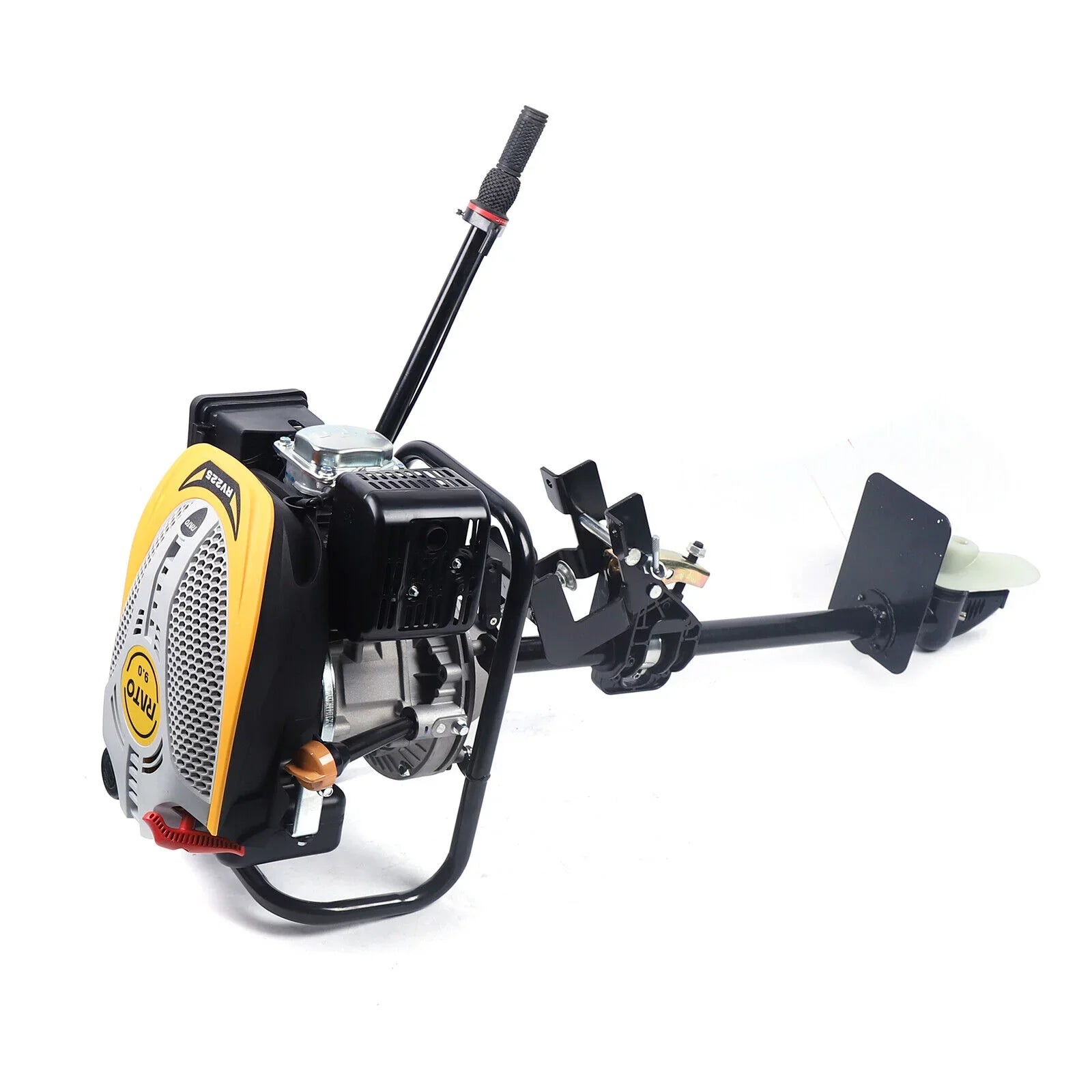 Engine Boat Boat 9 TAS Outboard System Motor Ignition 4 CC Air Cylinder Heavy 225 Stroke Cooling Miumaeov Engine 3600 r/min Single HP Fishing Marine Duty with Engine