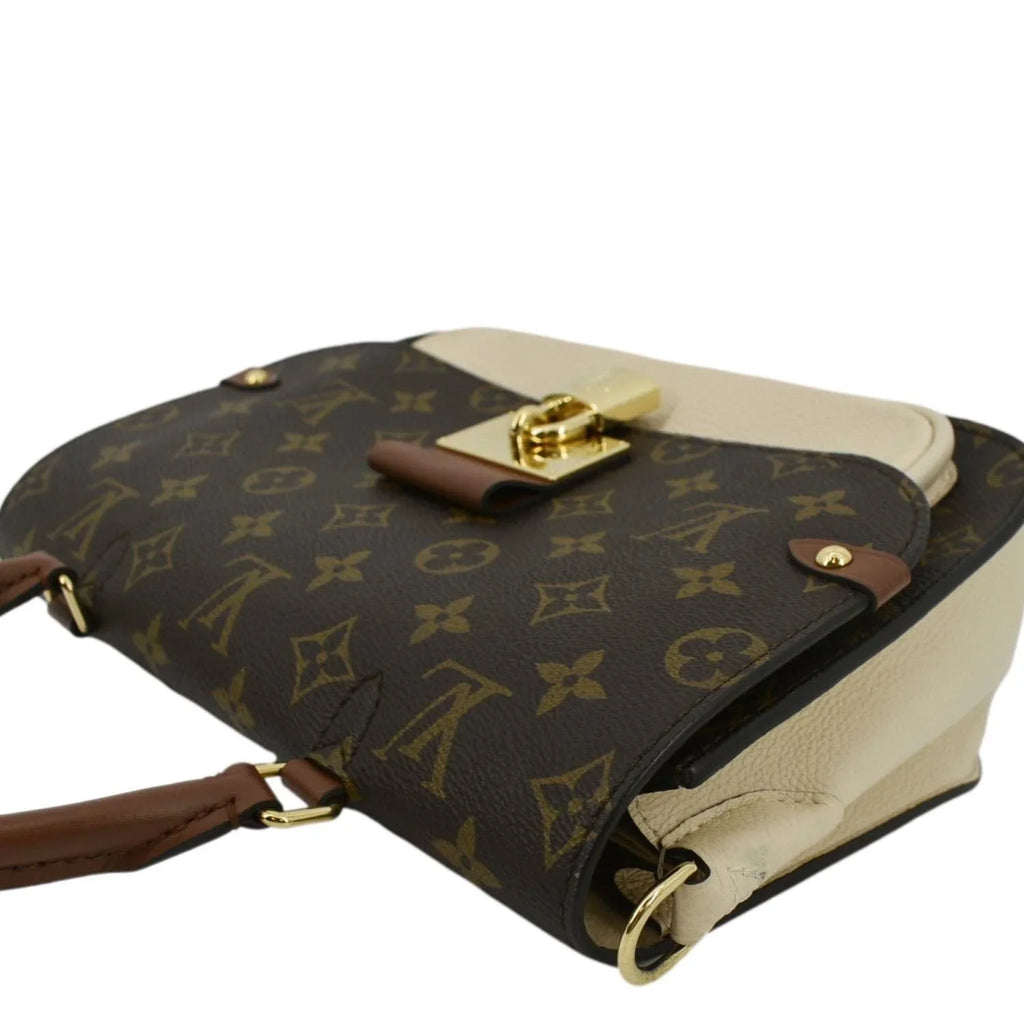 Creme Vaugirard Bag Monogram Shoulder Canvas Pre-owned