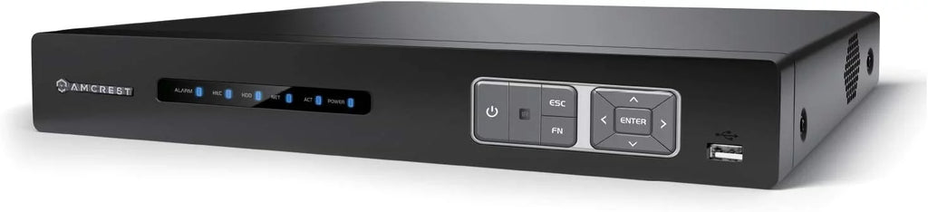 Analog 4K Recognition, IP Cameras, Smart Amcrest Camera DVR & DVR, AI Human Face System Channel Vehicle Security (AMDV5116-I3) for AI Recorder, DVR Detection 16 & AI Amcrest Cameras Security